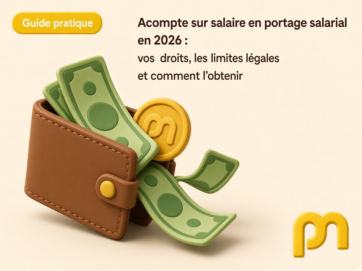 Acompte sur salaire en portage salarial en 2026 : vos droits, les limites légales et comment l’obtenir