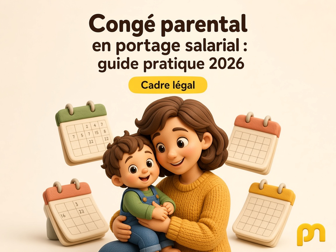 Congé parental en portage salarial : guide pratique 2026