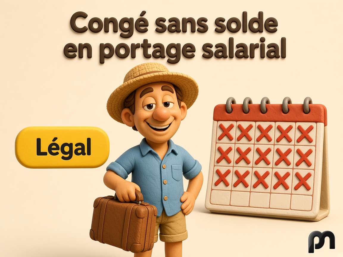 Congé sans solde en portage salarial en 2026 : règles, formalisme et effets