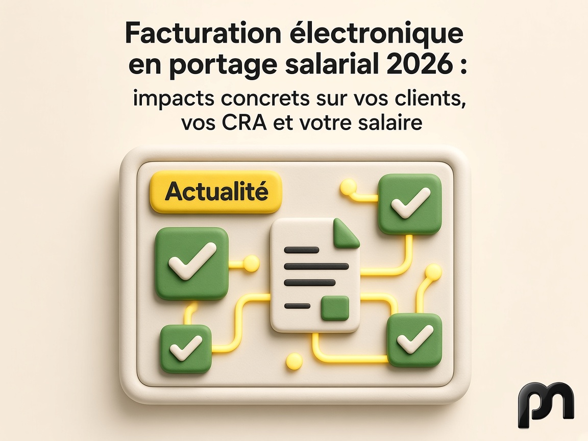 Facturation électronique en portage salarial 2026 : impacts concrets sur vos clients, vos CRA et votre salaire