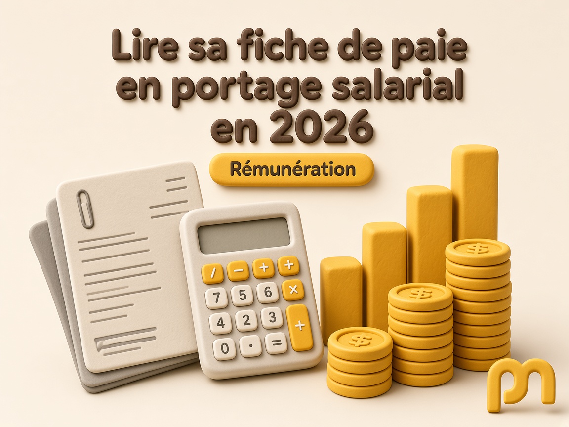 Lire sa fiche de paie en portage salarial en 2026