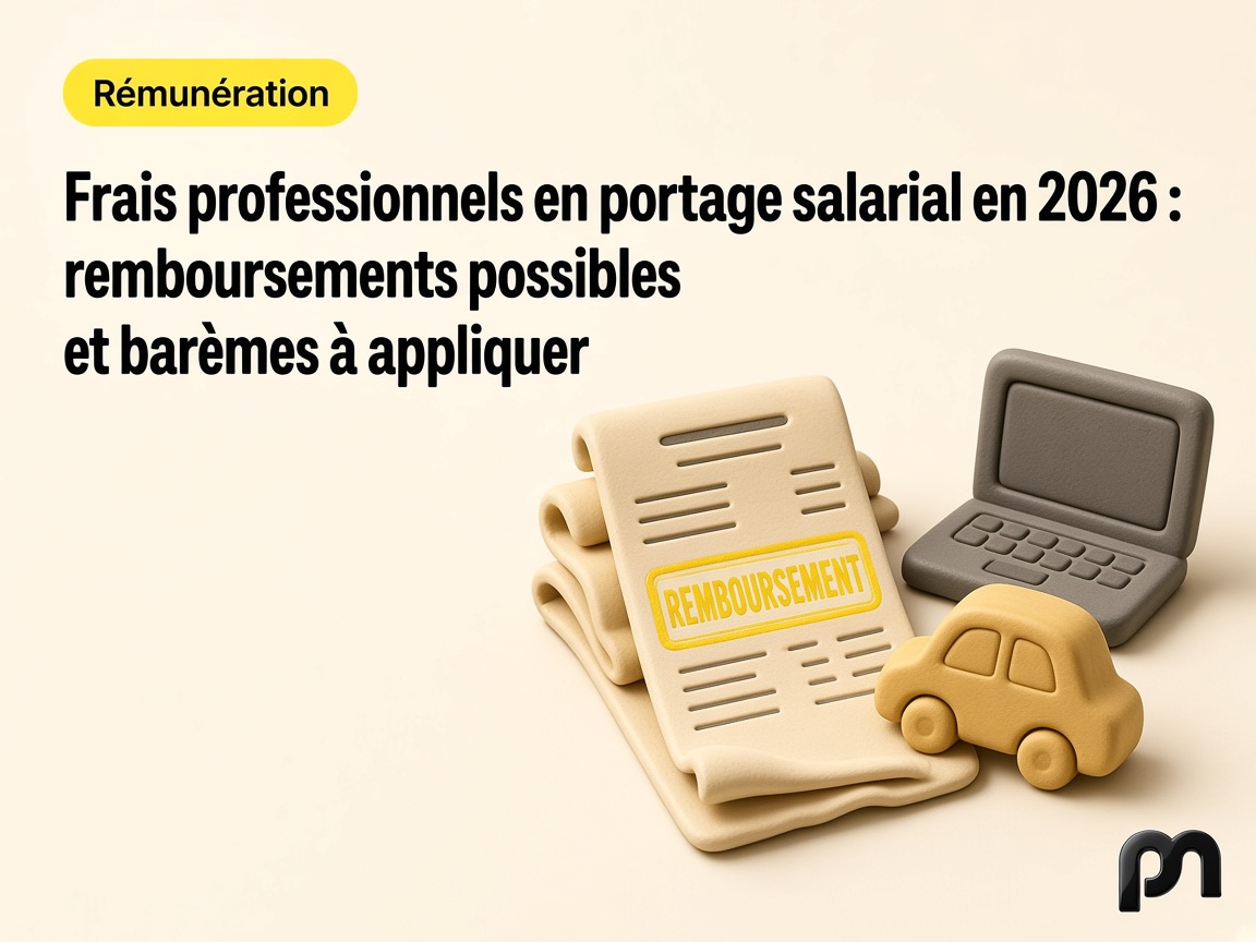 Frais professionnels en portage salarial en 2026 : remboursements possibles et barèmes à appliquer