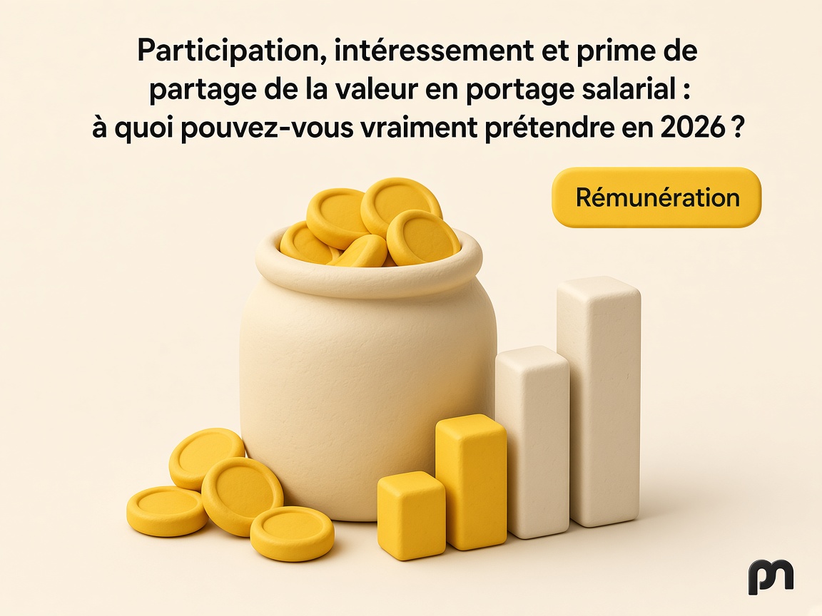 Participation, intéressement et prime de partage de la valeur en portage salarial : à quoi pouvez-vous vraiment prétendre en 2026 ?