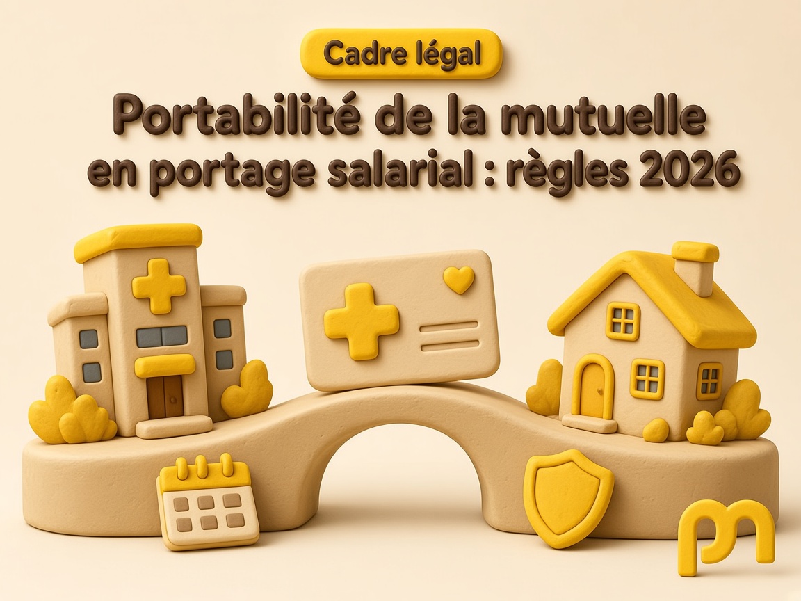 Portabilité de la mutuelle en portage salarial : règles 2026