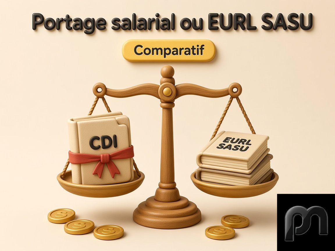 Portage salarial ou EURL/SASU en 2026 : comparatif pour consultants