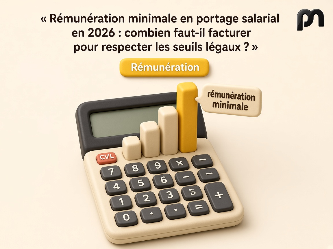 Rémunération minimale en portage salarial en 2026 : combien faut-il facturer pour respecter les seuils légaux ?
