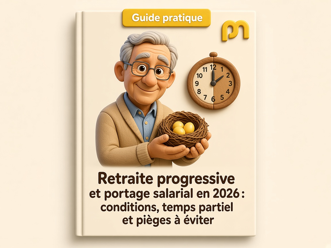 Retraite progressive et portage salarial en 2026 : conditions, temps partiel et pièges à éviter