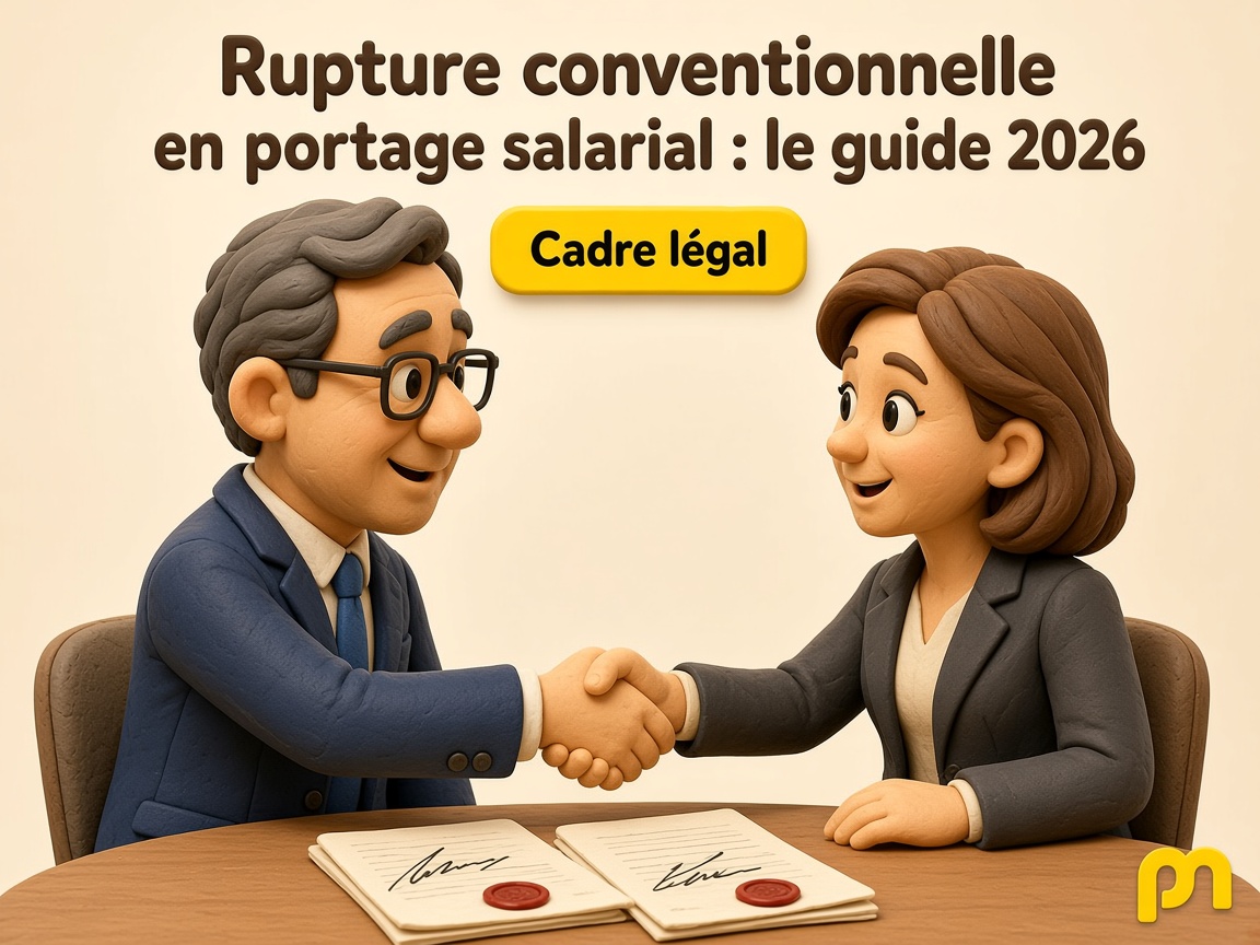 Rupture conventionnelle en portage salarial : le guide 2026