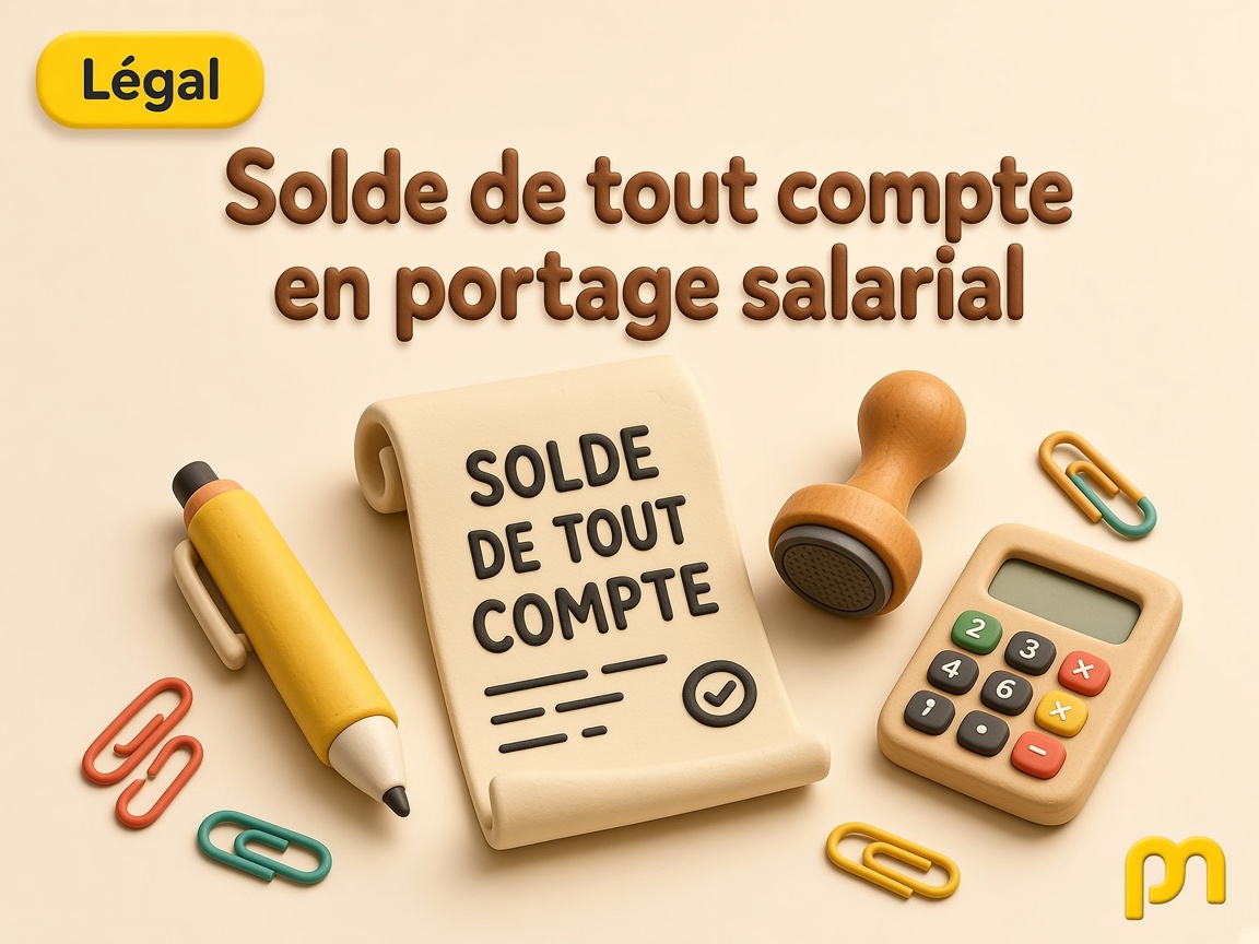 Solde de tout compte en portage salarial : le guide pratique 2026